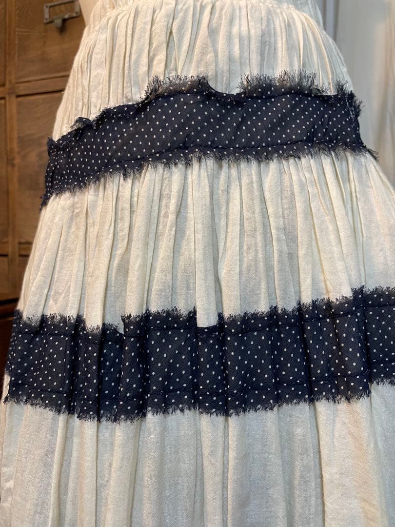 tricot COMME des GARÇONS コットン　スカート