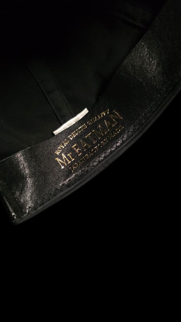 最終売切 Mr.FATMAN Waxed Cotton Baseball Cap