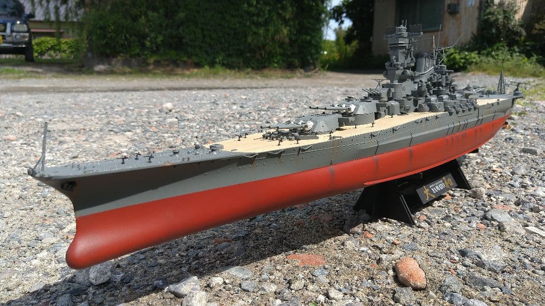 タミヤ旧大和1/350完成品 プラモデル