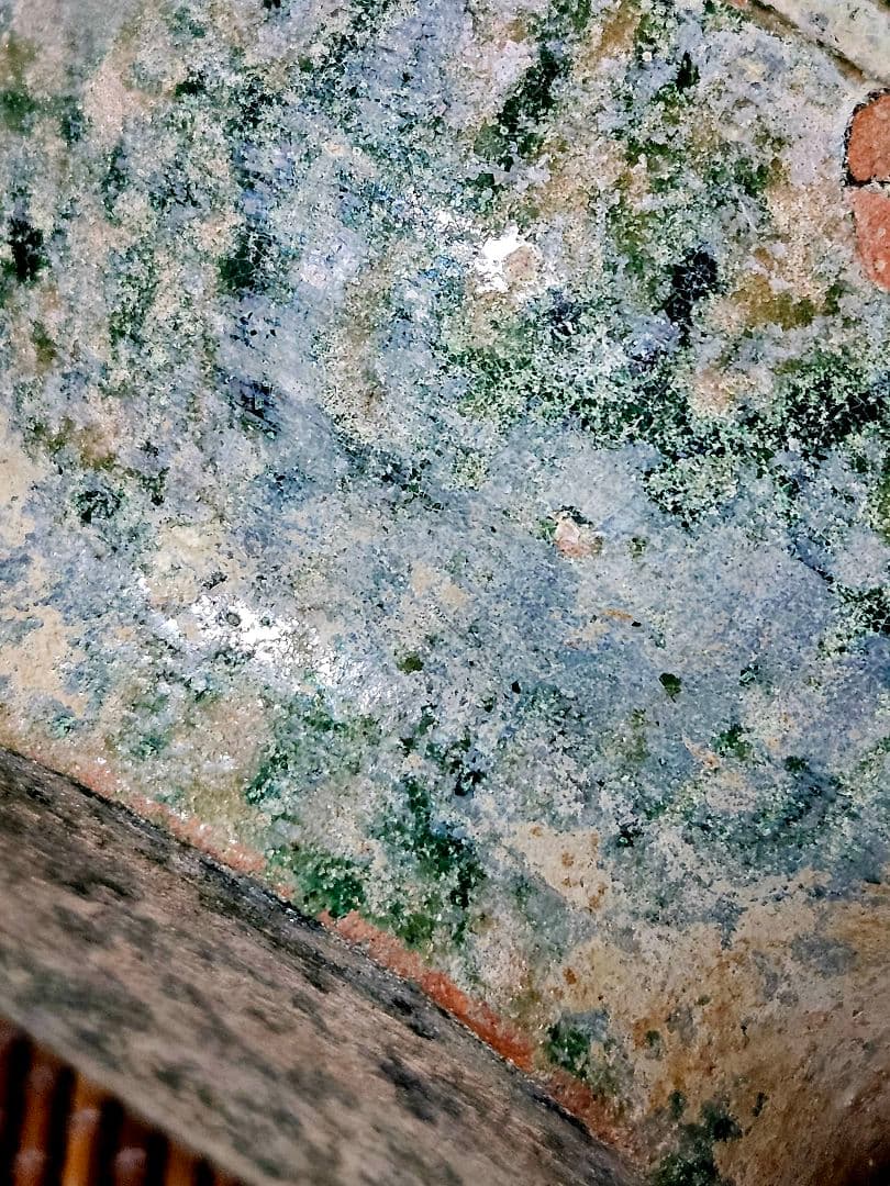 【本物保証❗️】中国古美術　中国古陶磁器　古玩　古代陶磁器　漢時代　漢緑釉銀化壺