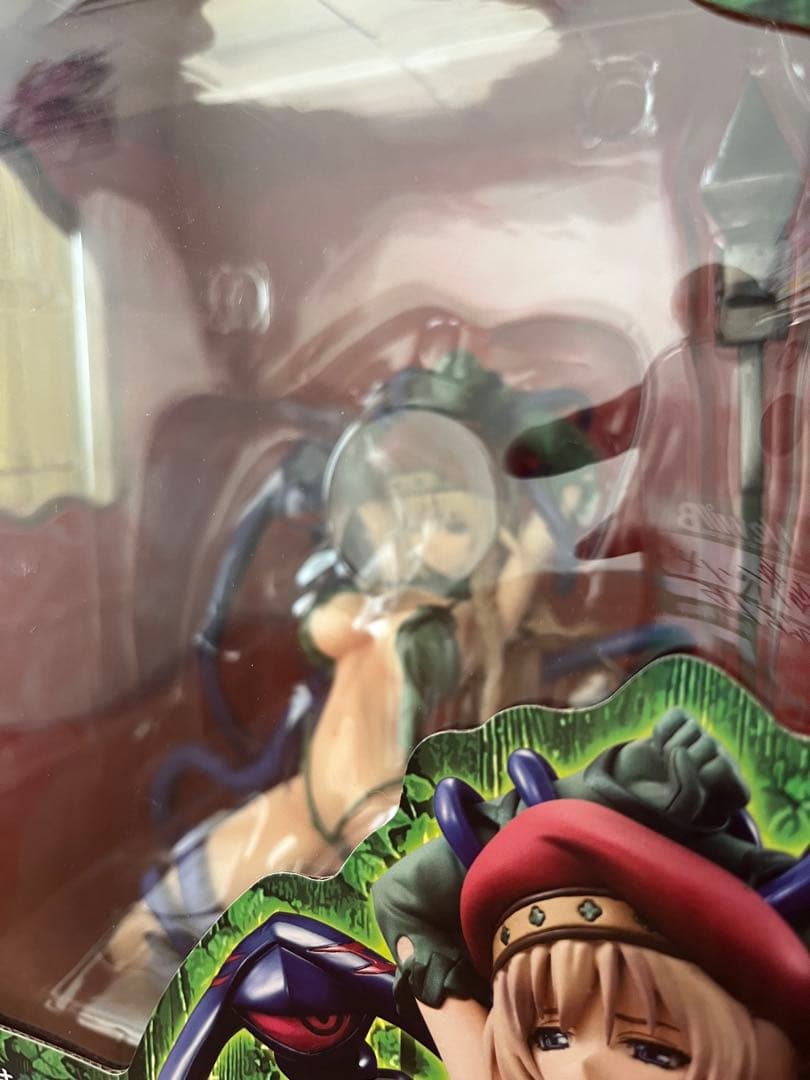 ヴァンキッシュド・クイーンズ　戦闘教官アレイン　縛　フィギュア　特典ポスター付