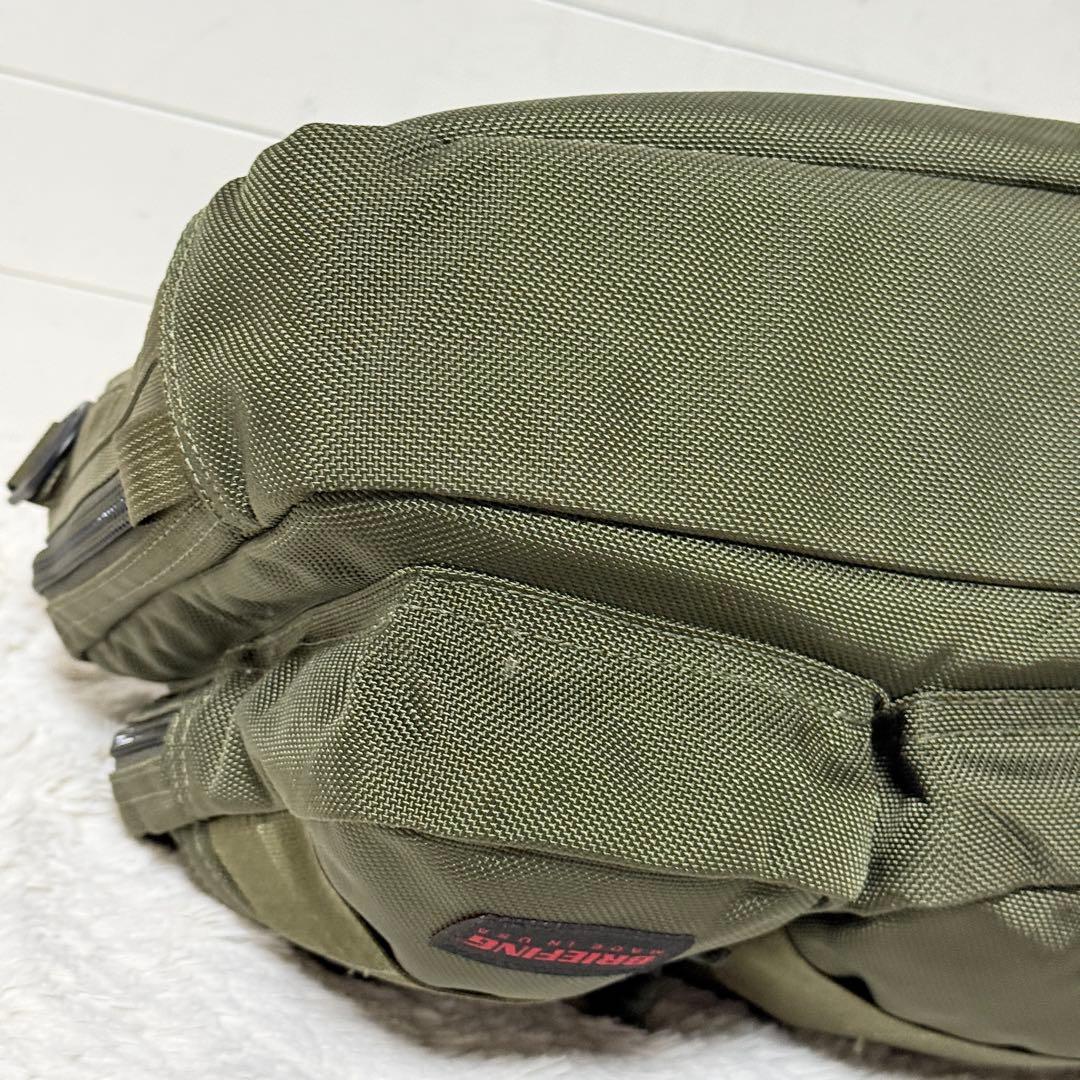 未使用✨ブリーフィング　ビジネスバッグ　モバイルライナー16 カーキ　2way