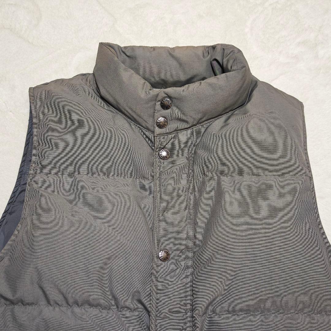 良品✨アベイシングアイプ　ダウンベスト　フェイドグレー
