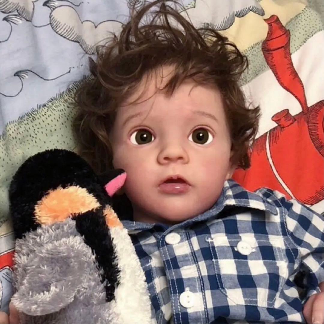 高級グラスアイ使用　リボーンドール