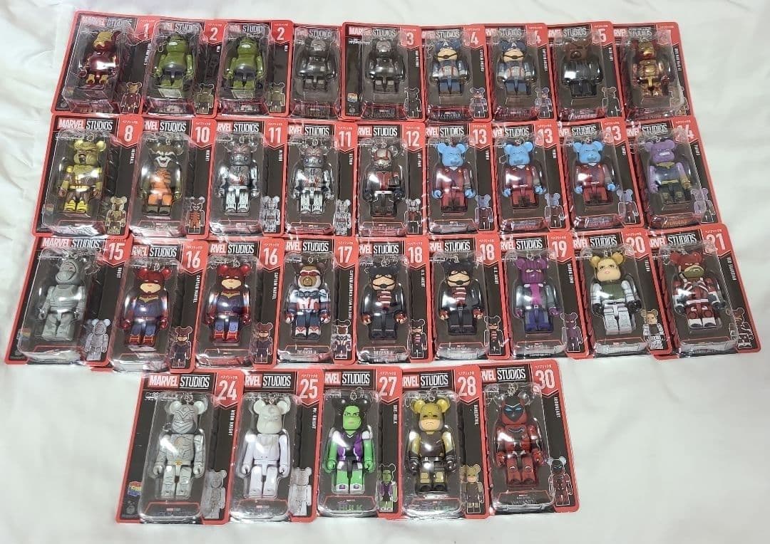 【新品】MARVEL　ベアブリック　Happyくじ