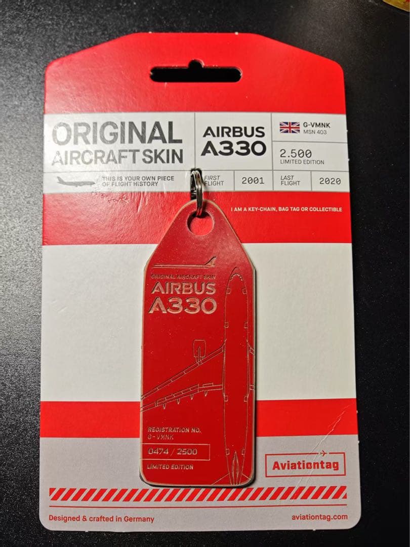 ヴァージン Aviationtag A330-223