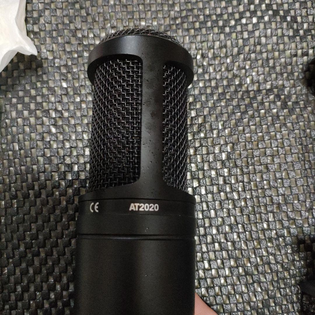 Audio-technica AT2020 ホルダー付き！