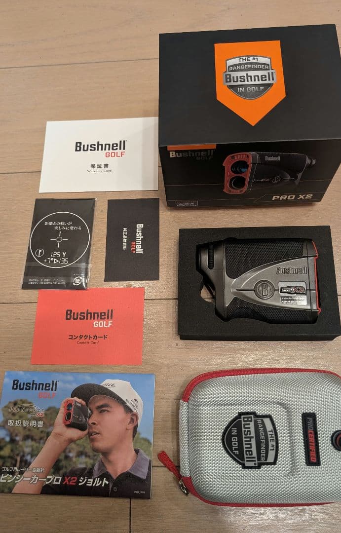 Bushnell PRO X2 ゴルフ用距離計