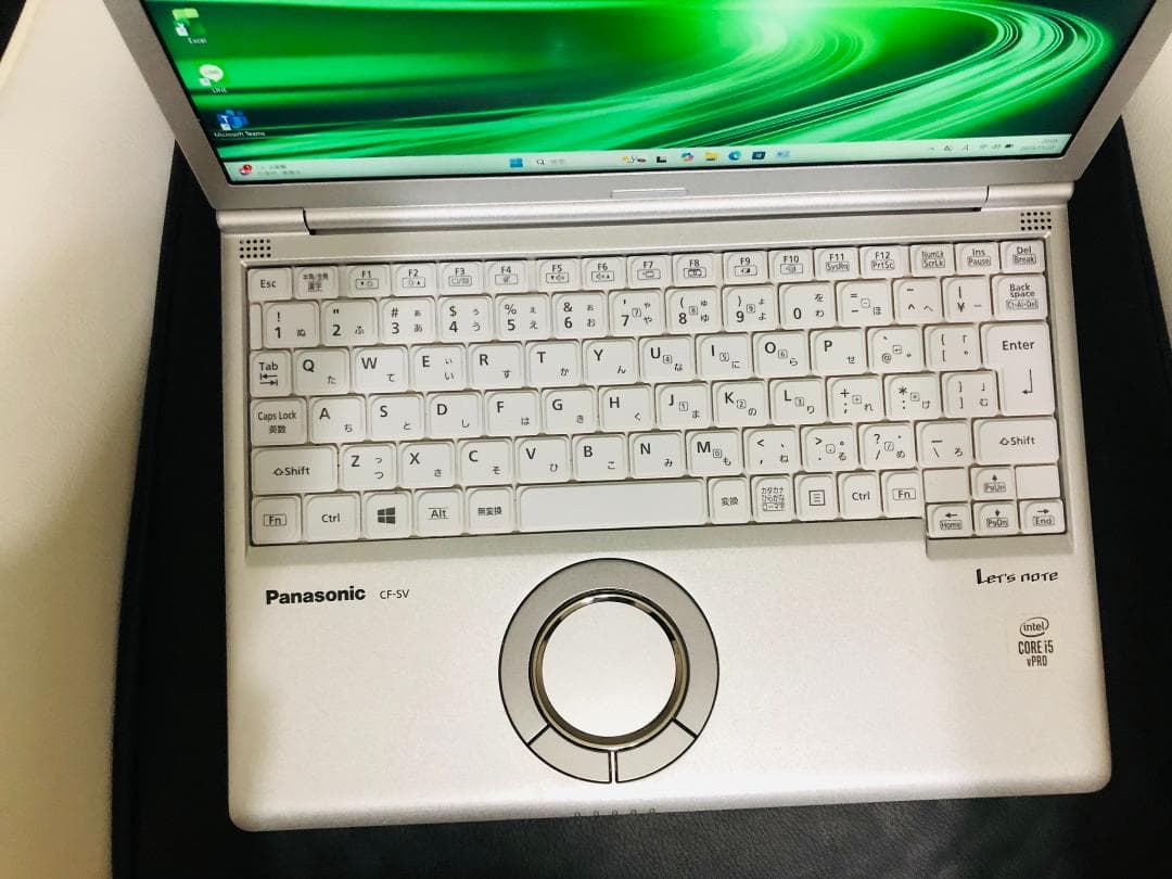 レッツノートSV9 256GB 16GB OFFICE2021バッテリー99％残