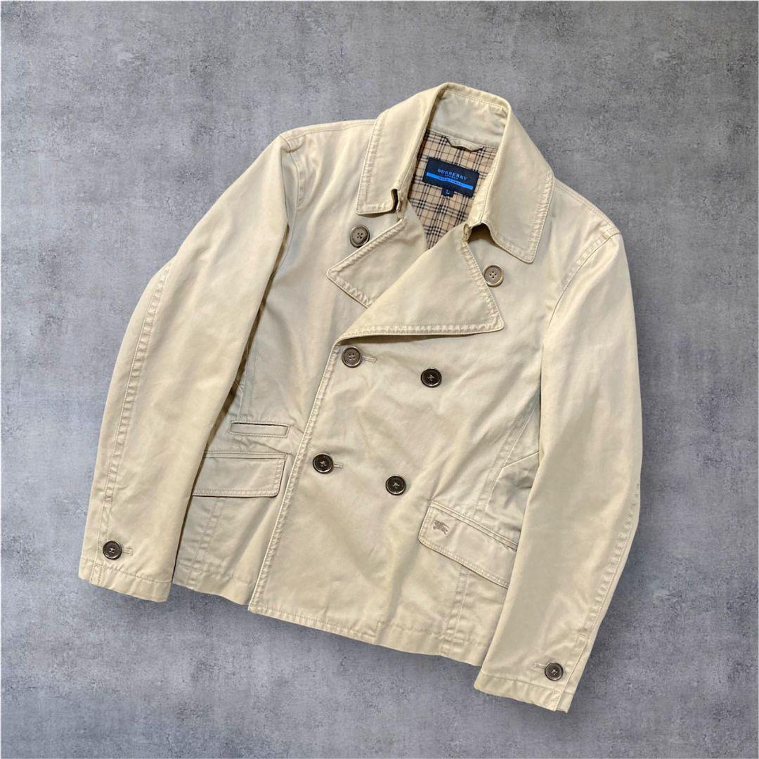 BURBERRY ジャケット ダブル ベージュ L
