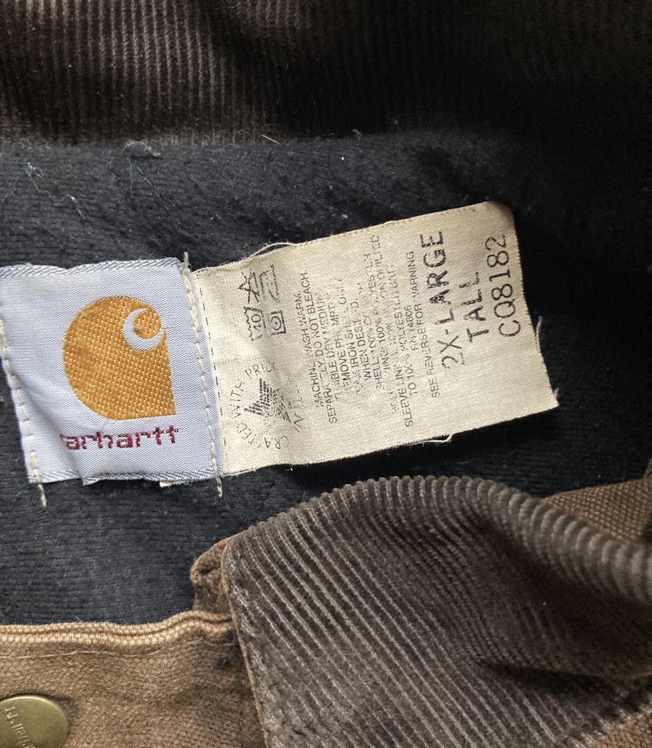 ス*イ様 レア Carhartt コートトラディショナルジャケット USA製 C