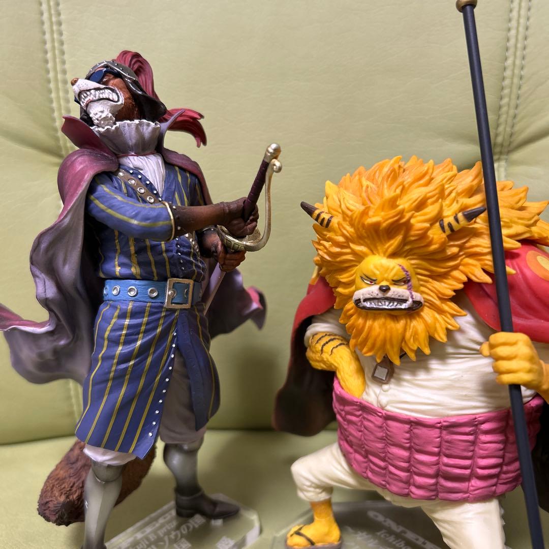 ワンピース イヌアラシ　ネコマムシ　フィギュア　一番くじ