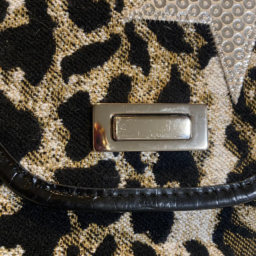 Think Bee ! ロッカーバッグ.パッチワークハンド.トート★レオパード