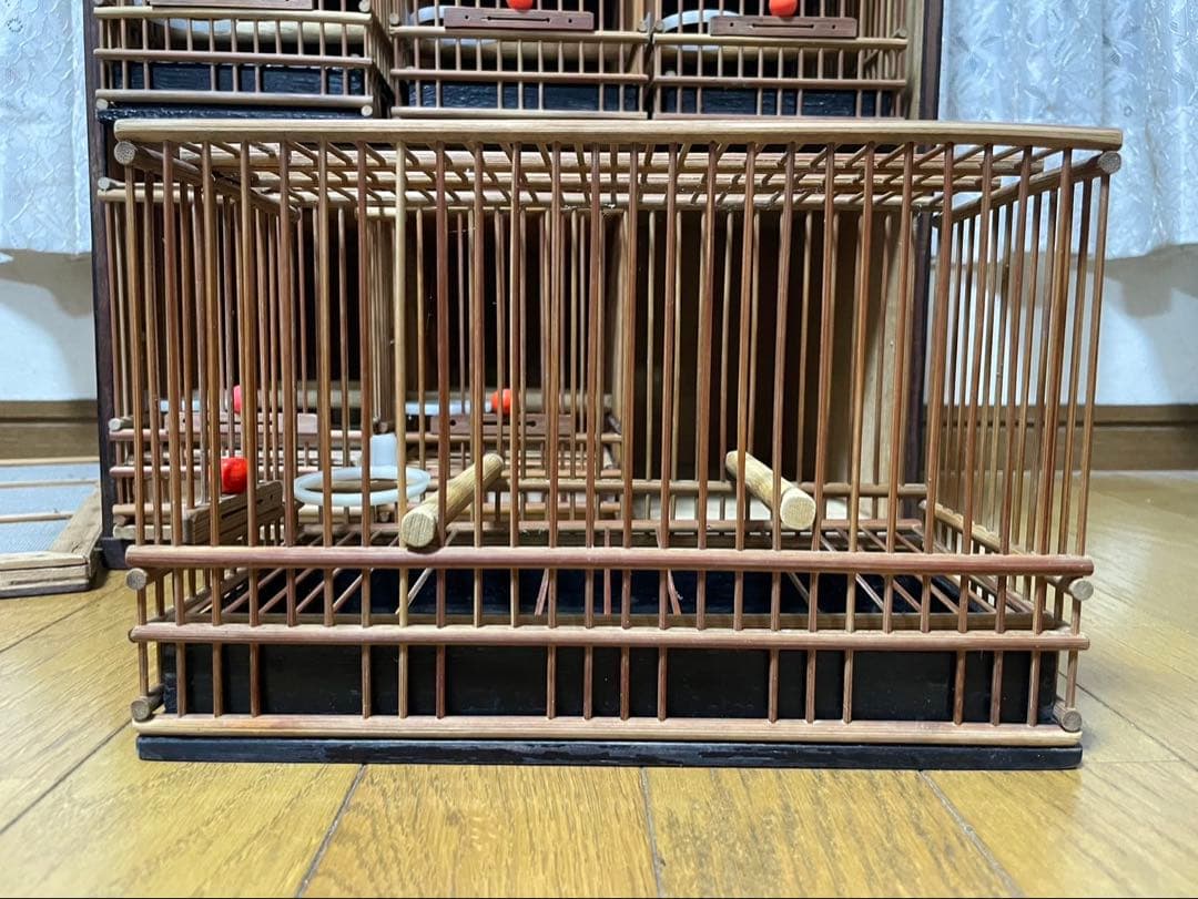 メジロカゴ６個とケース