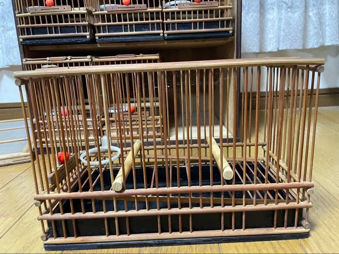 メジロカゴ６個とケース