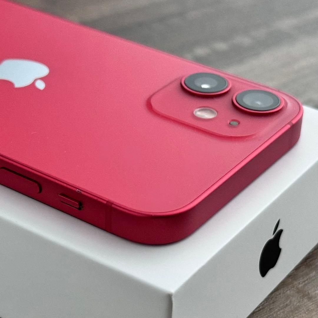 【美品☆大容量‼︎】iPhone12mini 本体 RED 256GB