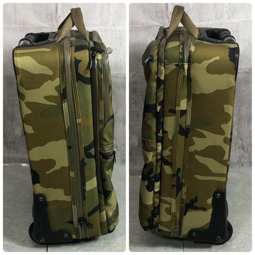 ノースフェイス　シャトルローラー　キャリーケース　カモフラ　機内持ち込み