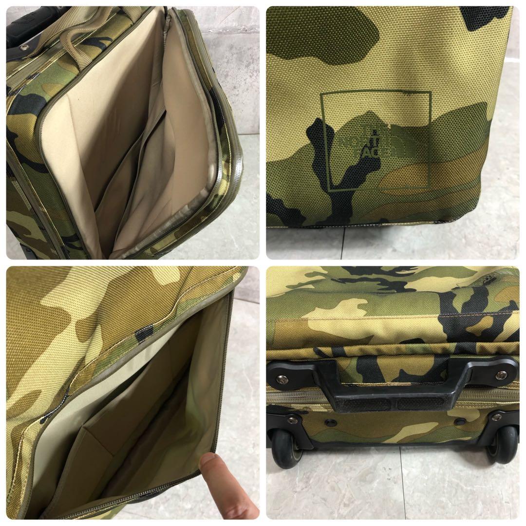ノースフェイス　シャトルローラー　キャリーケース　カモフラ　機内持ち込み