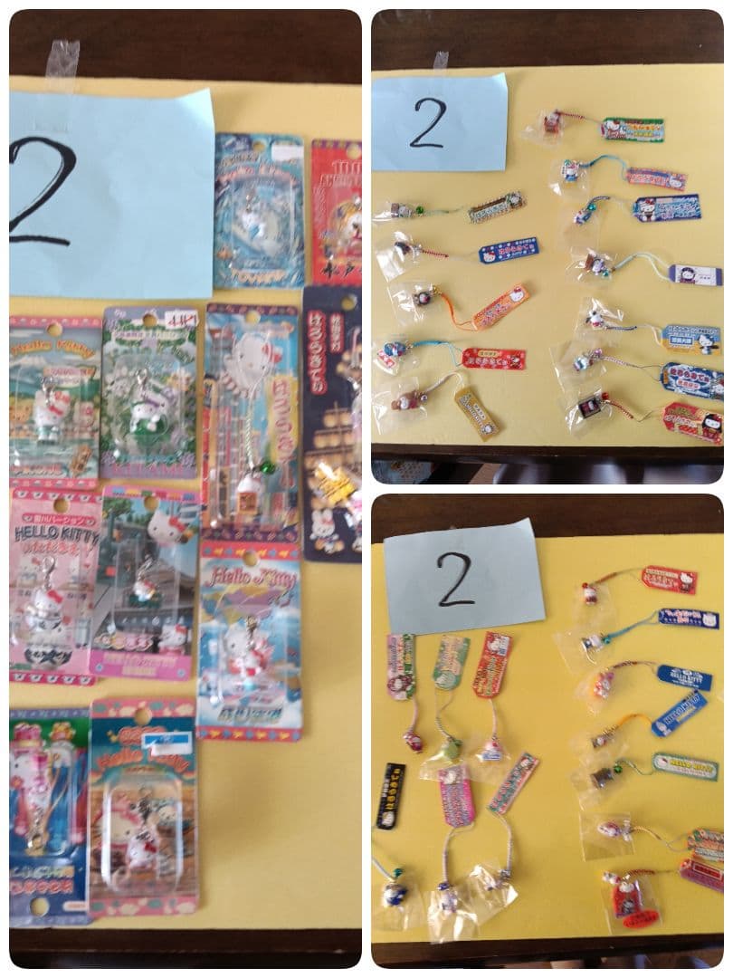 2　ご当地ハローキティファスナーストラップ日本全国47都道府県制覇！＋１個
