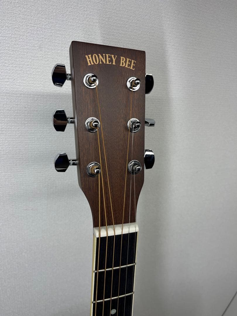 美品 HONEY BEE W-15M N アコースティックギター ハードケース付