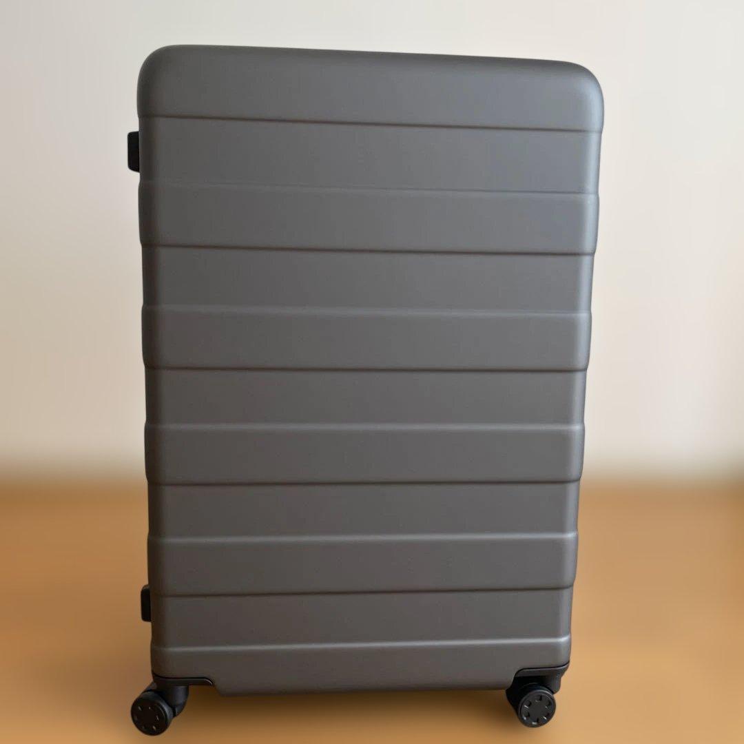 【新品】無印良品 スーツケース105L（グレー）