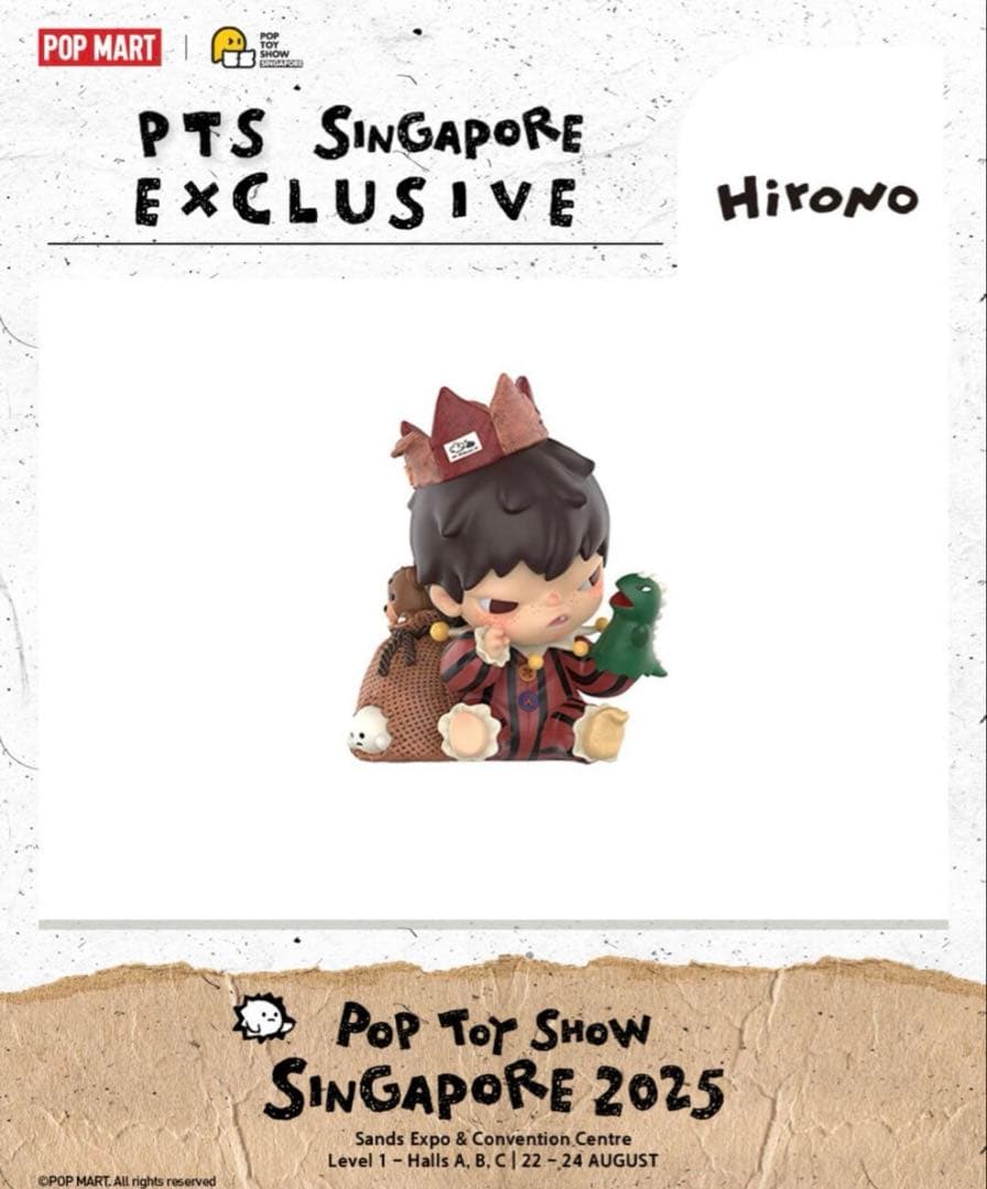 その他 POPMART HIRONO BACK TO PLAY