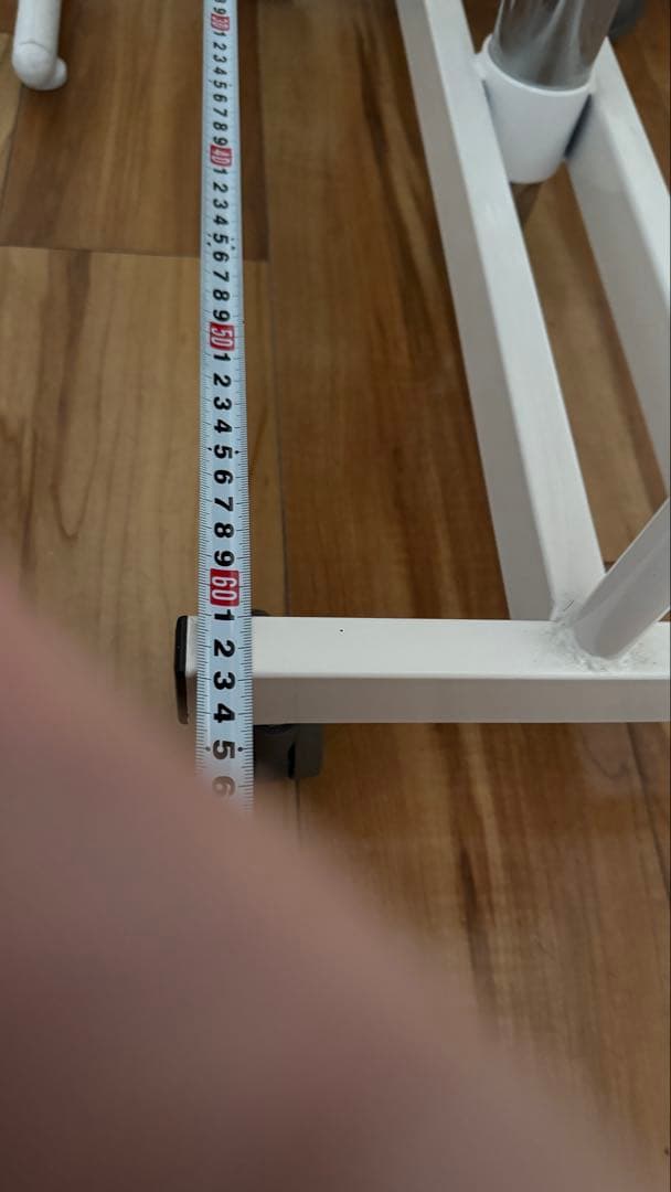 ゆ*き様 西村製作所 ペディキュアオットマン CB-811 ホワイト フットカー