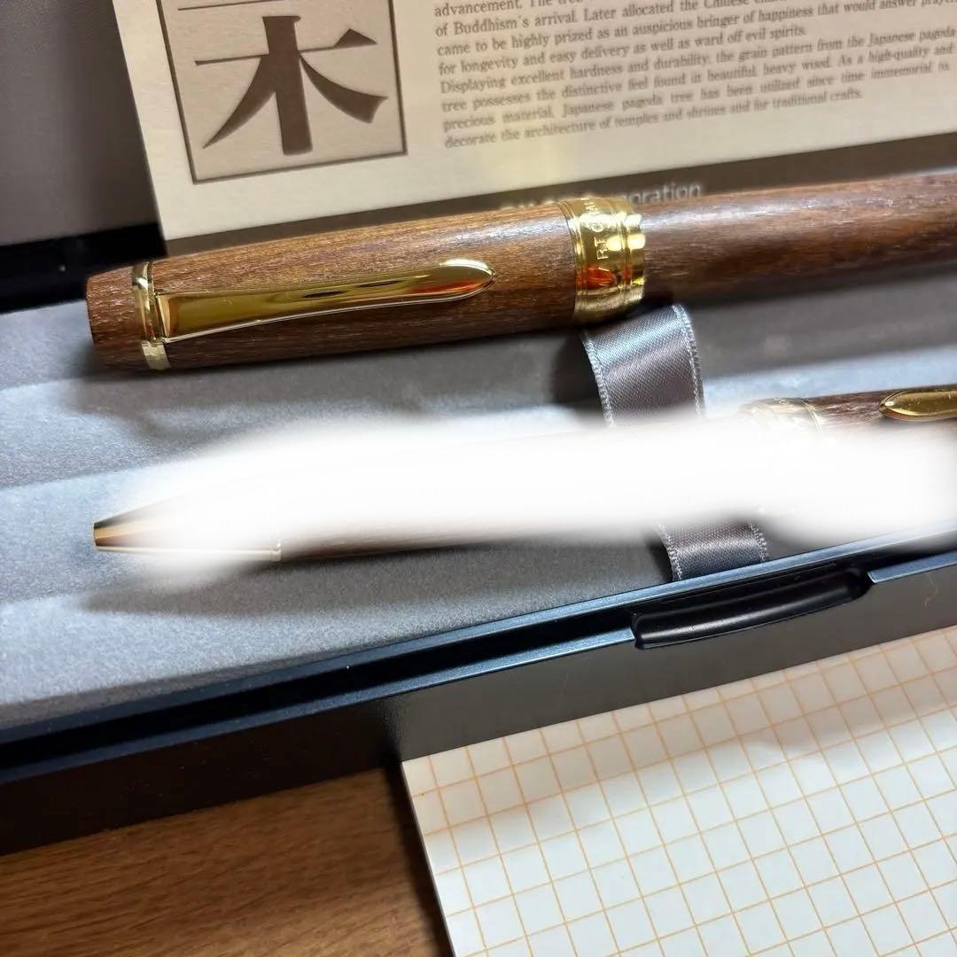 Pizza　パイロット カスタム槐　万年筆&ボールペン
