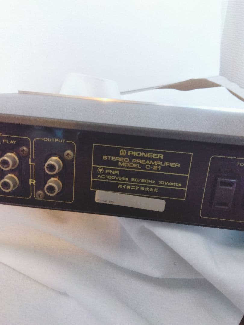 ✨️レトロ✨️1978年製 Pioneer C-21 プリ アンプ