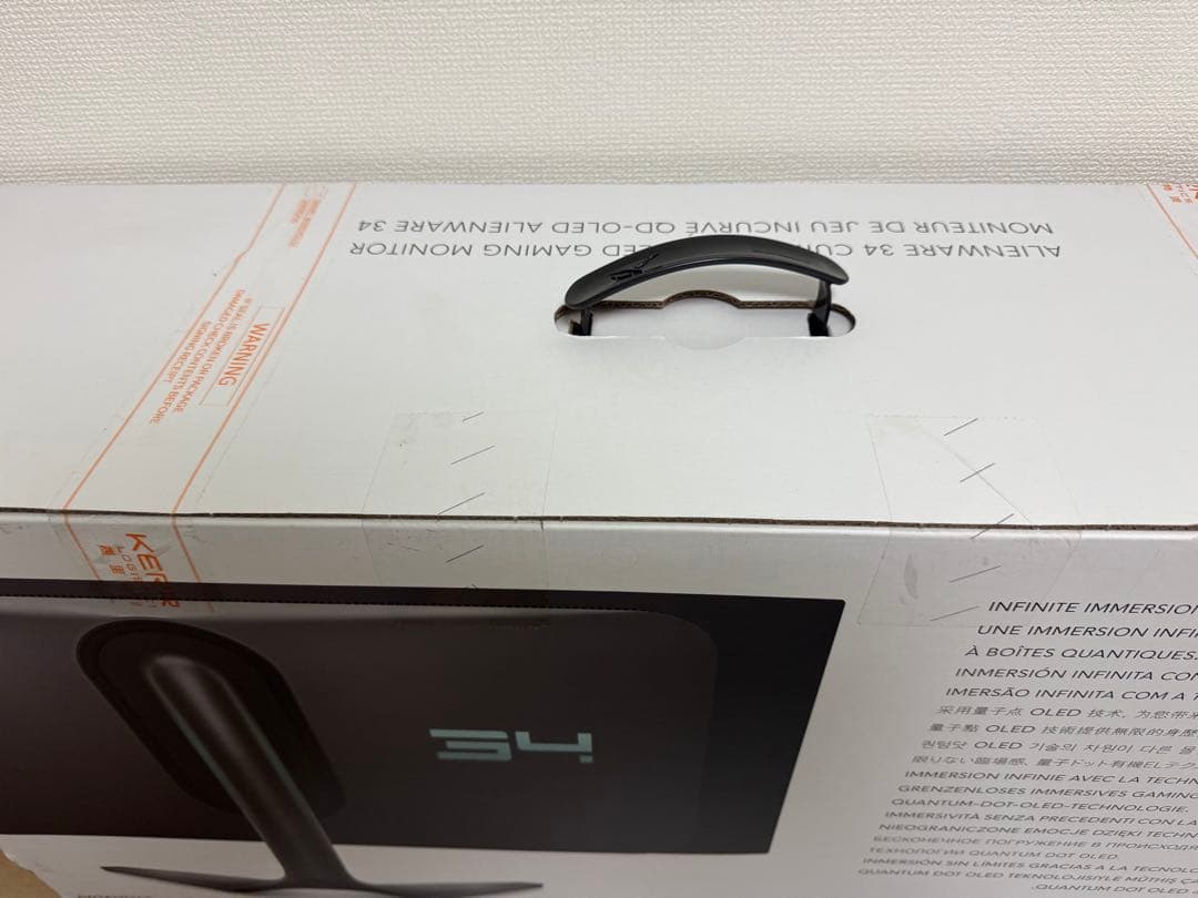 Alienware 34 曲面 QD-OLED モニター AW3423DWF