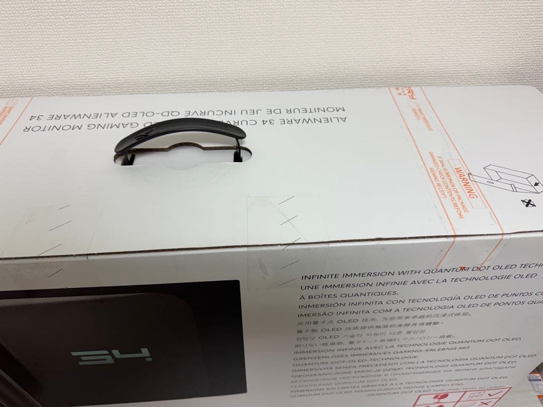 Alienware 34 曲面 QD-OLED モニター AW3423DWF