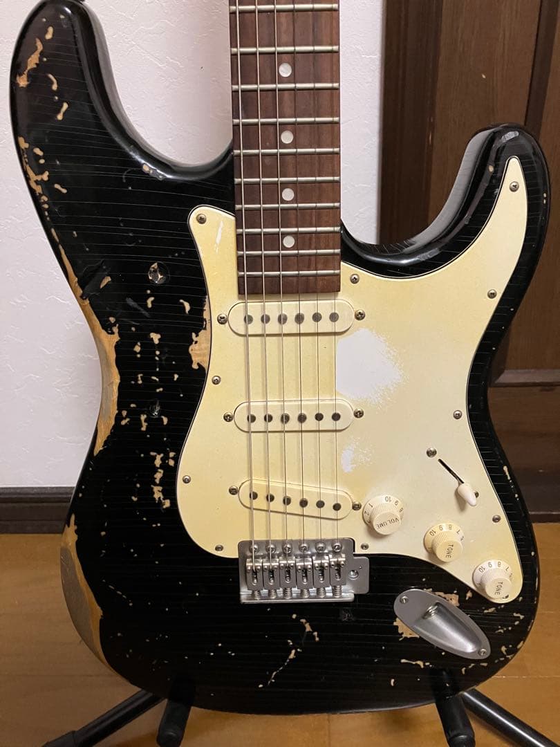 ストラトキャスター レリック加工