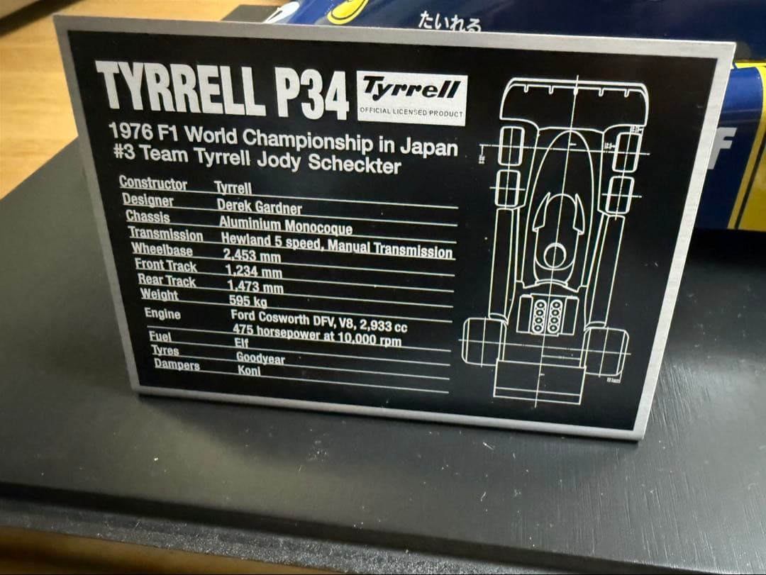 アシェット　タイレルP34