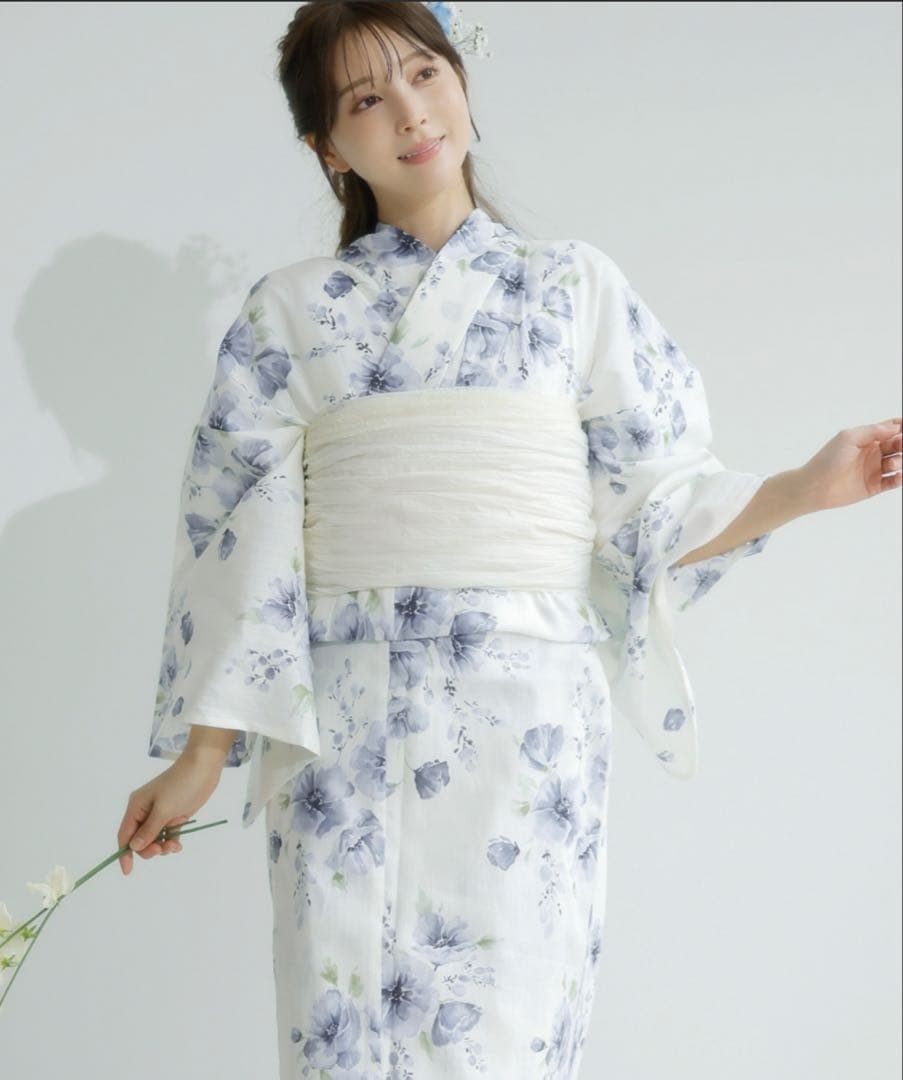 Dita浴衣 新品未使用未開封 水彩の雪月花(涼)