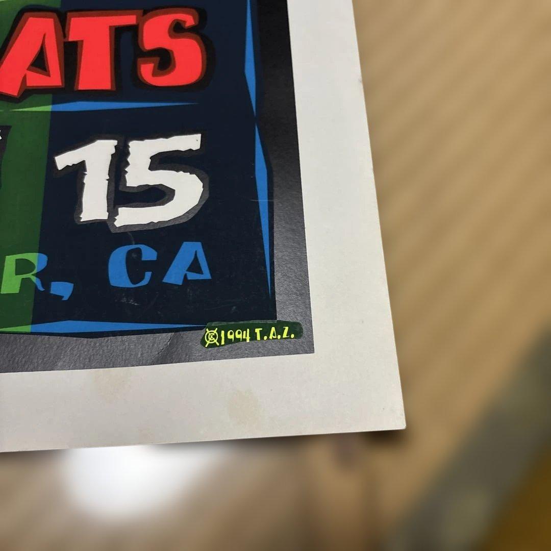 TAZ PORNO FOR PYROS ポスター額付き