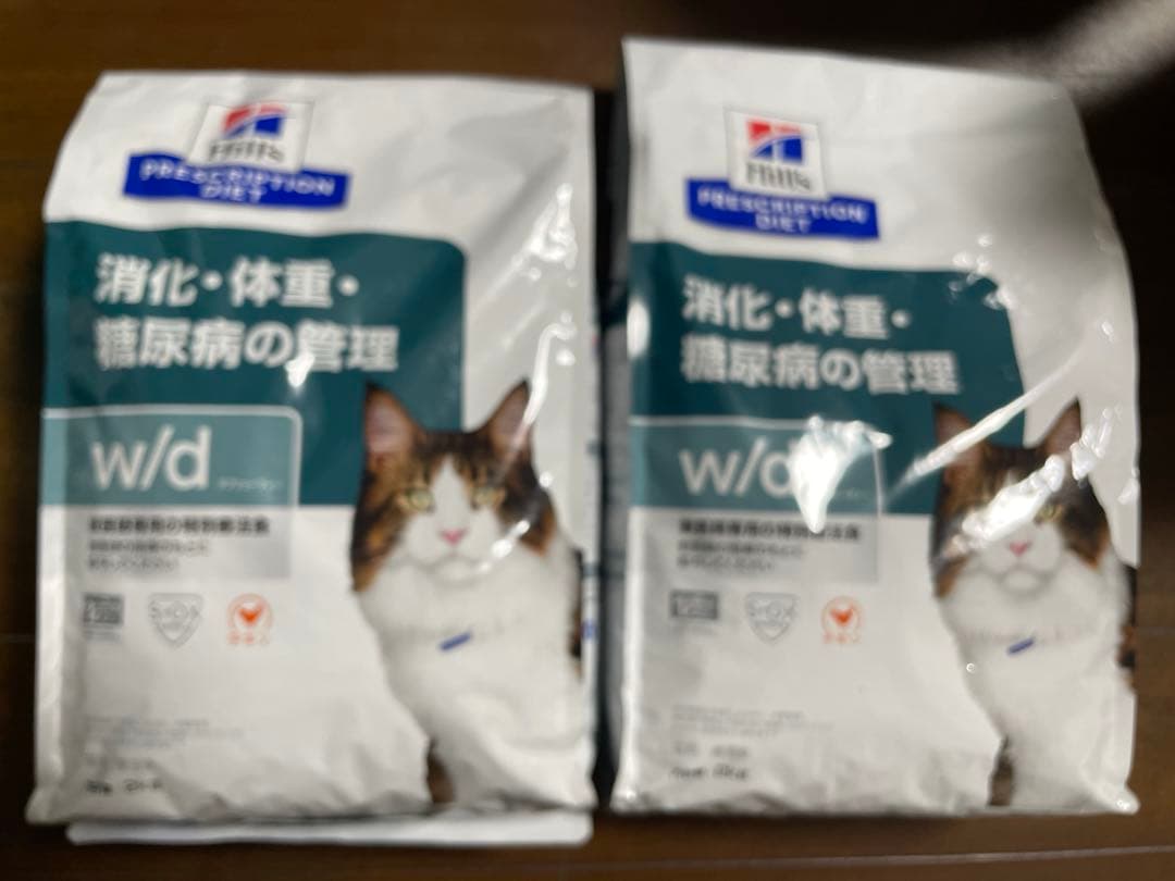 ヒルズ プリスクリプションダイエット w/d 猫用 特別療法食 2kg×2