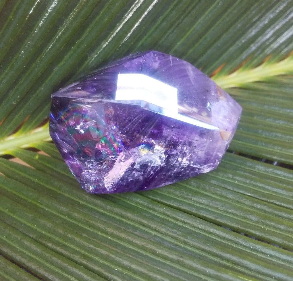 水入り★ 極上 レインボー アメジスト 大粒