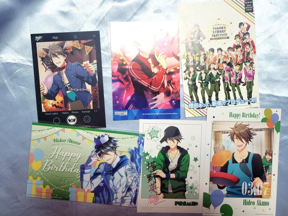 SideM FRAME 握野英雄 グッズ まとめ売り