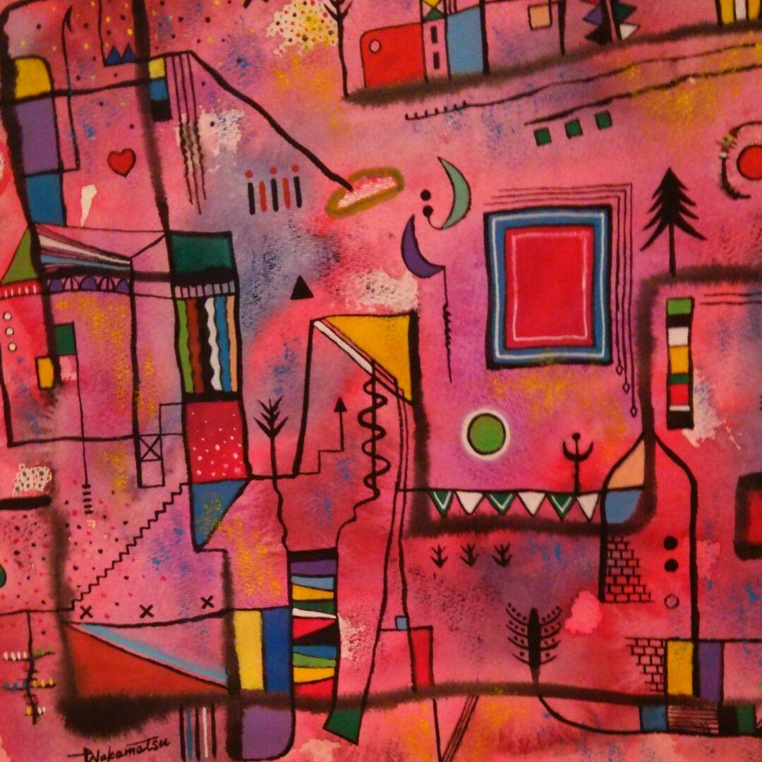 水彩画　innertrip 21  F8号