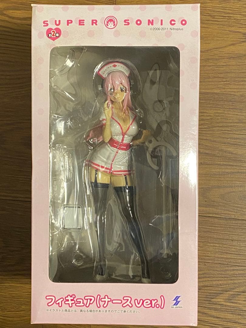 チャックスGP　GRG×すーぱーそに子　レースクイーンフィギュア　未開封