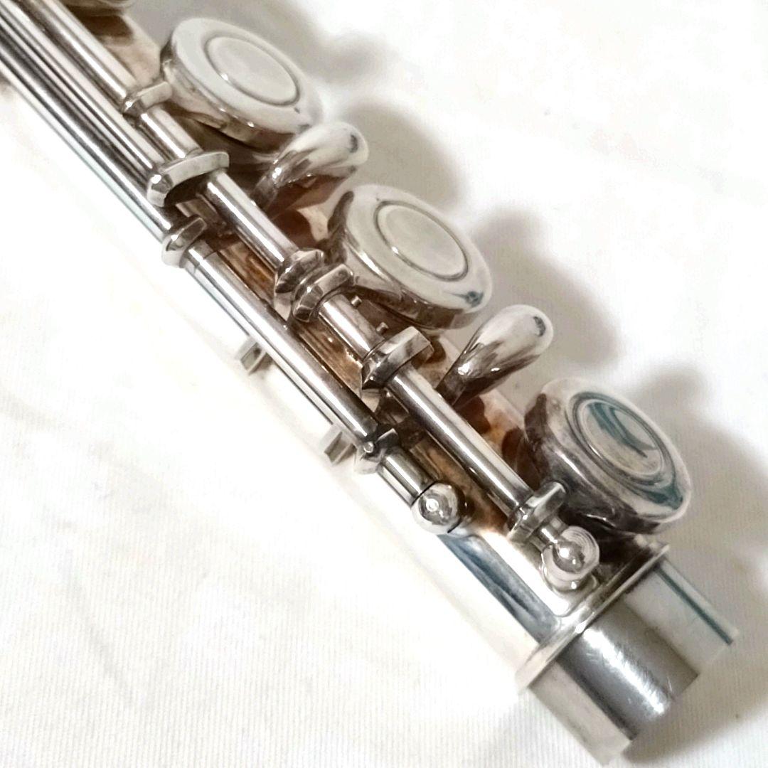 美品　Nikkan　YFL-31　フルート　頭部管銀製　Eメカ付き　YFL31