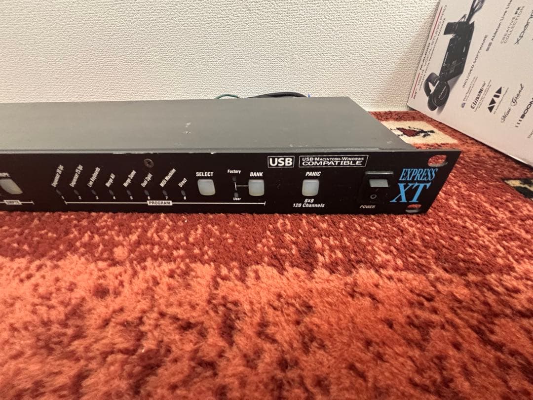 MOTU　MIDI Express XT　MidiXT MIDIインターフェース