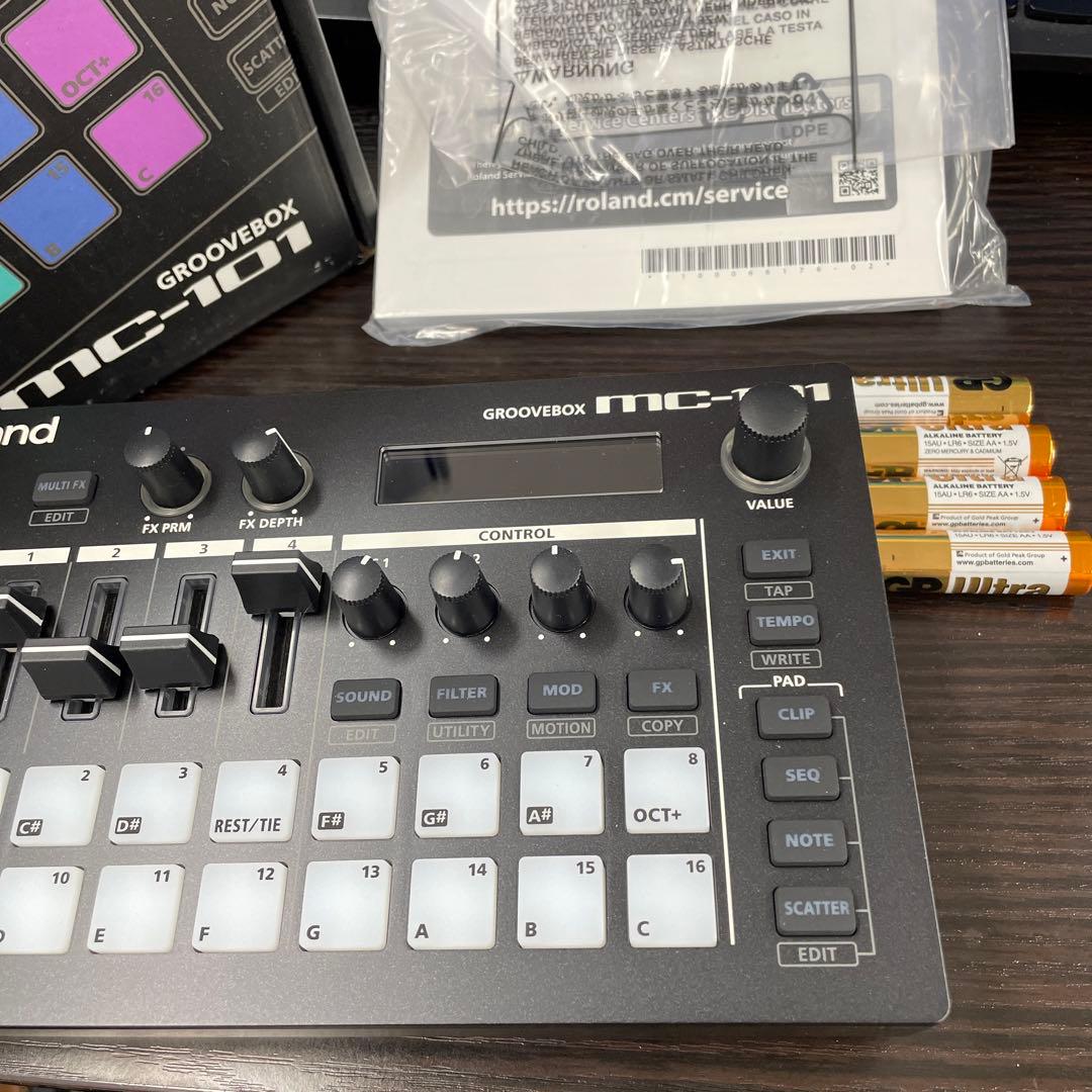 ヤングマン様ローランド GROOVEBOX MC-101