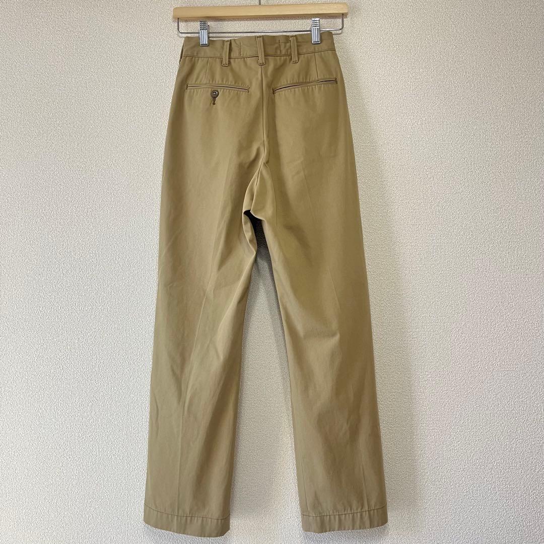 【美品】シンゾーン WASHED HIGH WAIST CHINO定番品 P0