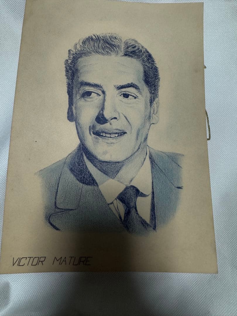 VICTOR MATURE  ヴィクター・マチュア 絵