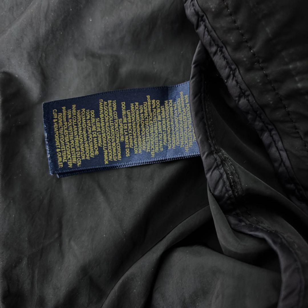 ttラルフローレンドリズラージャケットスイングトップブラックポニー古着