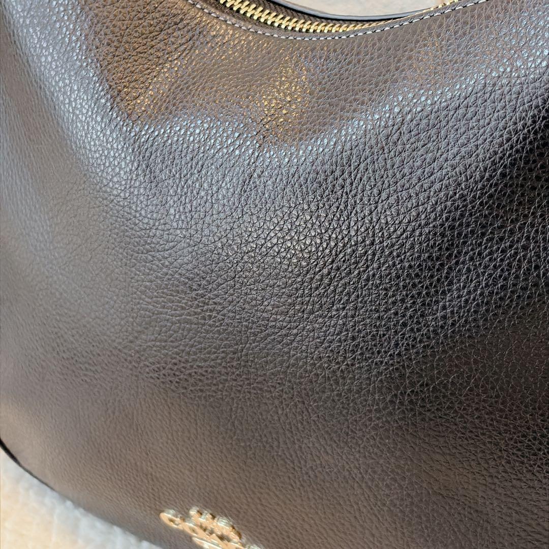 【極美品】COACH コーチ ショルダー　エリー ファイルバッグ ブラック