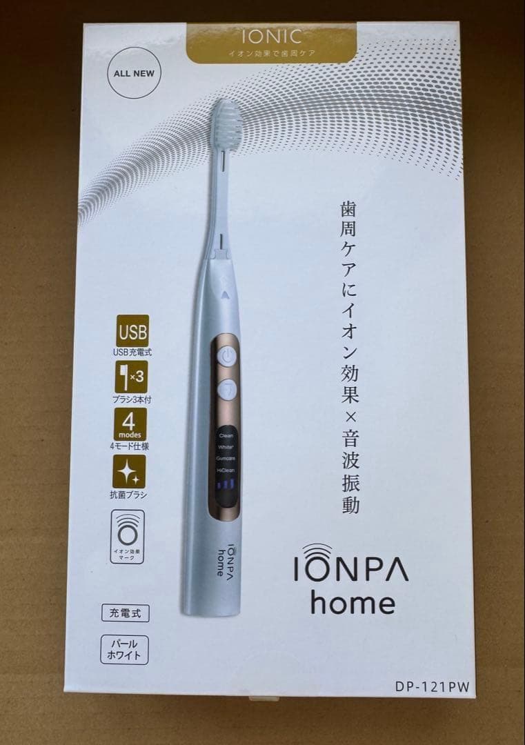 アイオニック 電動歯ブラシ IONPA キスユー DP-121 新品未開封品