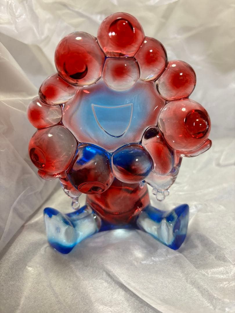 【新品】EXPO2025 ミャクミャク クリアフィギュア レッド×ブルー