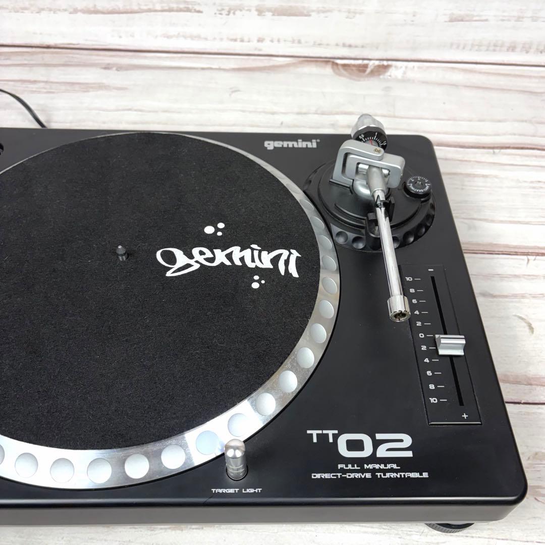 Gemini TT02 ダイレクトドライブ ターンテーブル
